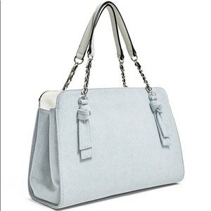 Light blue guess purse Clearance